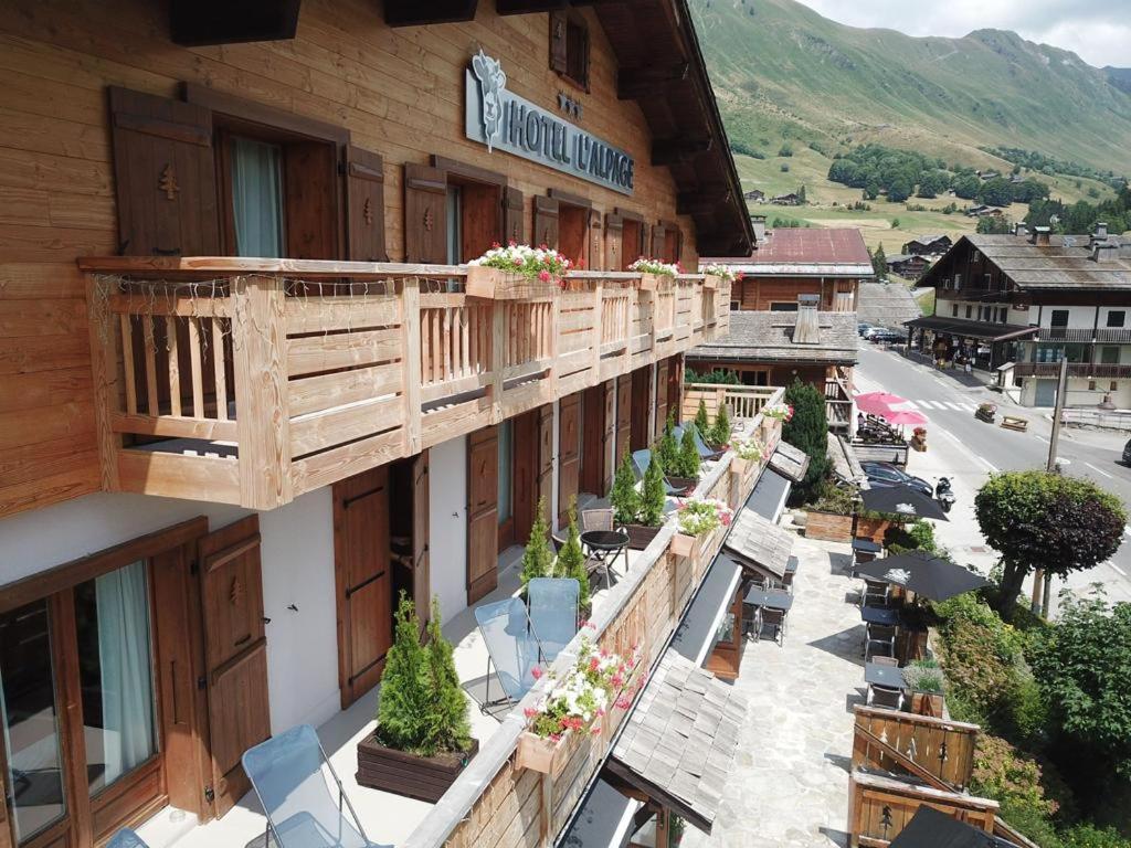 L'Alpage Hotel Le Grand-Bornand Exterior photo